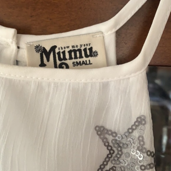 Show me your MuMu star sequin sheath dress. - Picture 3 of 3